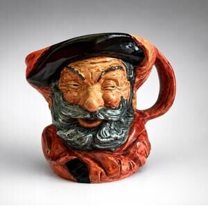Royal Doulton Falstaff Character Jug Large Toby Mug Vintage England Shakespeare